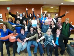 Pebbles Wave Four authors. I'm second from the right in the front row